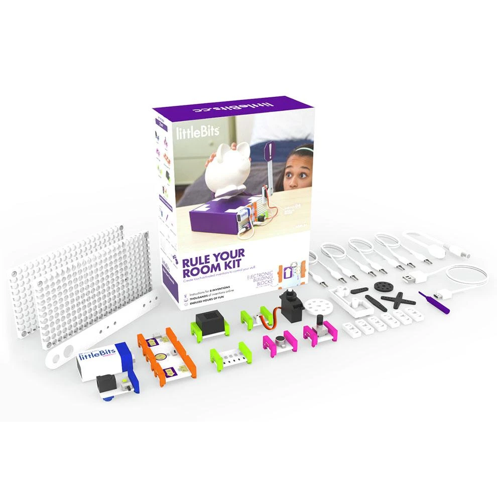 IWorld Australia Science STEM Toys LittleBits Rule Your Room Electronic Inventions Kit 4 IWorld Australia Science STEM Toys LittleBits Rule Your Room Electronic Inventions Kit
