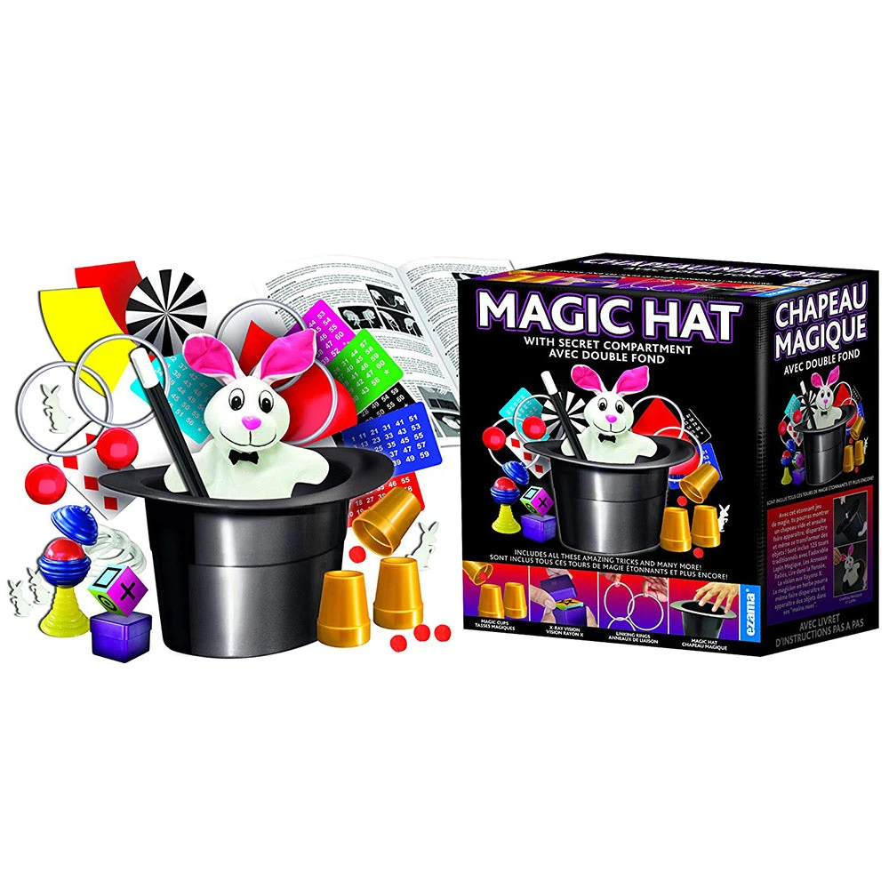 Theatrix Exclusive Magic Hat: 100 Top Hat Magic Tricks Set 3 Theatrix Exclusive Magic Hat: 100 Top Hat Magic Tricks Set