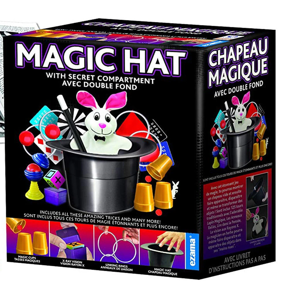Theatrix Exclusive Magic Hat: 100 Top Hat Magic Tricks Set 5 Theatrix Exclusive Magic Hat: 100 Top Hat Magic Tricks Set