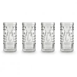 IsAlbi Gifts For Sisters Mai Tai Tiki Cocktail Glasses | Set Of 4