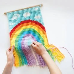 IsAlbi Make Your Own Rainbow Wall Hanging New