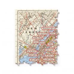 IsAlbi Map Of Fictional New York City | 1000-Piece Puzzle