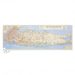 IsAlbi Map Of Fictional New York City | 1000-Piece Puzzle