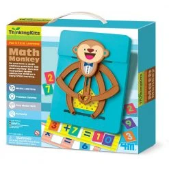 Johnco ThinkingKits - Math Monkey Learning Guide Gifts For Boys
