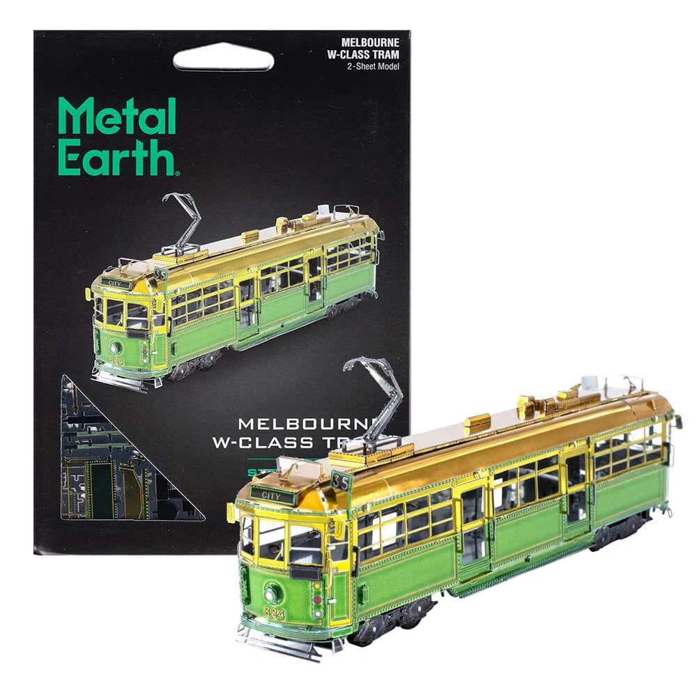 Divisible By Zero Melbourne W-Class Tram Metal Model Kit | Metal Earth Man Cave Gifts 3 Divisible By Zero Melbourne W-Class Tram Metal Model Kit | Metal Earth Man Cave Gifts