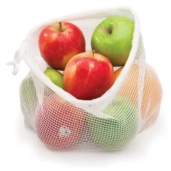 IsAlbi Reusable Mesh Produce Bags - Set Of 3 7 IsAlbi Reusable Mesh Produce Bags - Set Of 3
