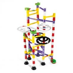 Heebiejeebies Migoga Double Spiral Marble Run Rollercoaster 111pc 9 Heebiejeebies Migoga Double Spiral Marble Run Rollercoaster 111pc