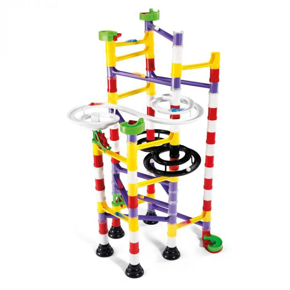 Heebiejeebies Migoga Double Spiral Marble Run Rollercoaster 111pc 5 Heebiejeebies Migoga Double Spiral Marble Run Rollercoaster 111pc