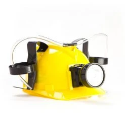 Mdi Beer Gifts Miner's Drinking Beer Hat With LED Light