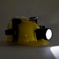 Mdi Beer Gifts Miner's Drinking Beer Hat With LED Light