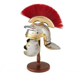 Vintage Nautical Man Cave Gifts Miniature Roman Centurion Helmet Replica