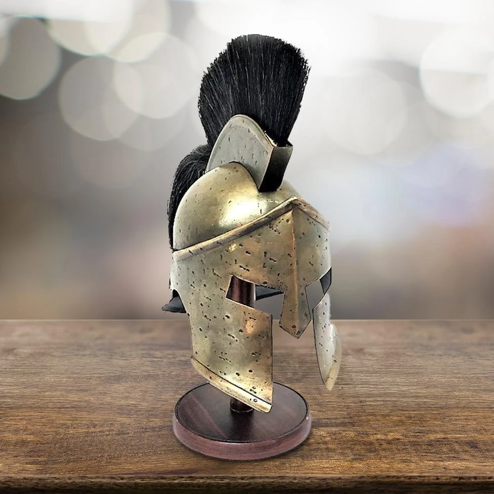 Vintage Nautical Miniature Spartan Helmet King Leonidas From 300 Man Cave Gifts 3 Vintage Nautical Miniature Spartan Helmet King Leonidas From 300 Man Cave Gifts