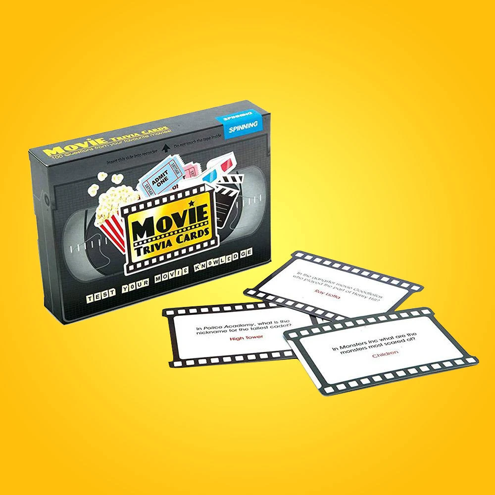 William Valentine Movie Trivia Cards - 100 Questions! Man Cave Gifts 3 William Valentine Movie Trivia Cards - 100 Questions! Man Cave Gifts