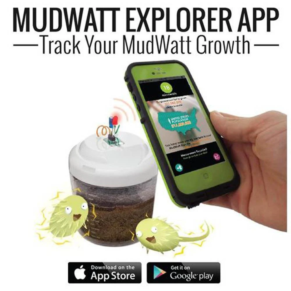 IWorld Australia Science STEM Toys MudWatt Mud Microbe Fuel Cell Kit: Generate Electricity Fro Mud! 4 IWorld Australia Science STEM Toys MudWatt Mud Microbe Fuel Cell Kit: Generate Electricity Fro Mud!