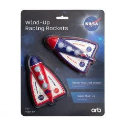 ThumbsUp! NASA Wind-up Racing Rockets | Set Of 2 Gifts For Sisters