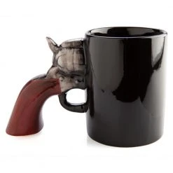 Mdi Ned Kelly Wanted Poster 3D Gun Handle Mug