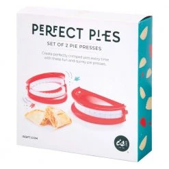 IsAlbi Perfect Pies | Set Of 2 Pie Presses New