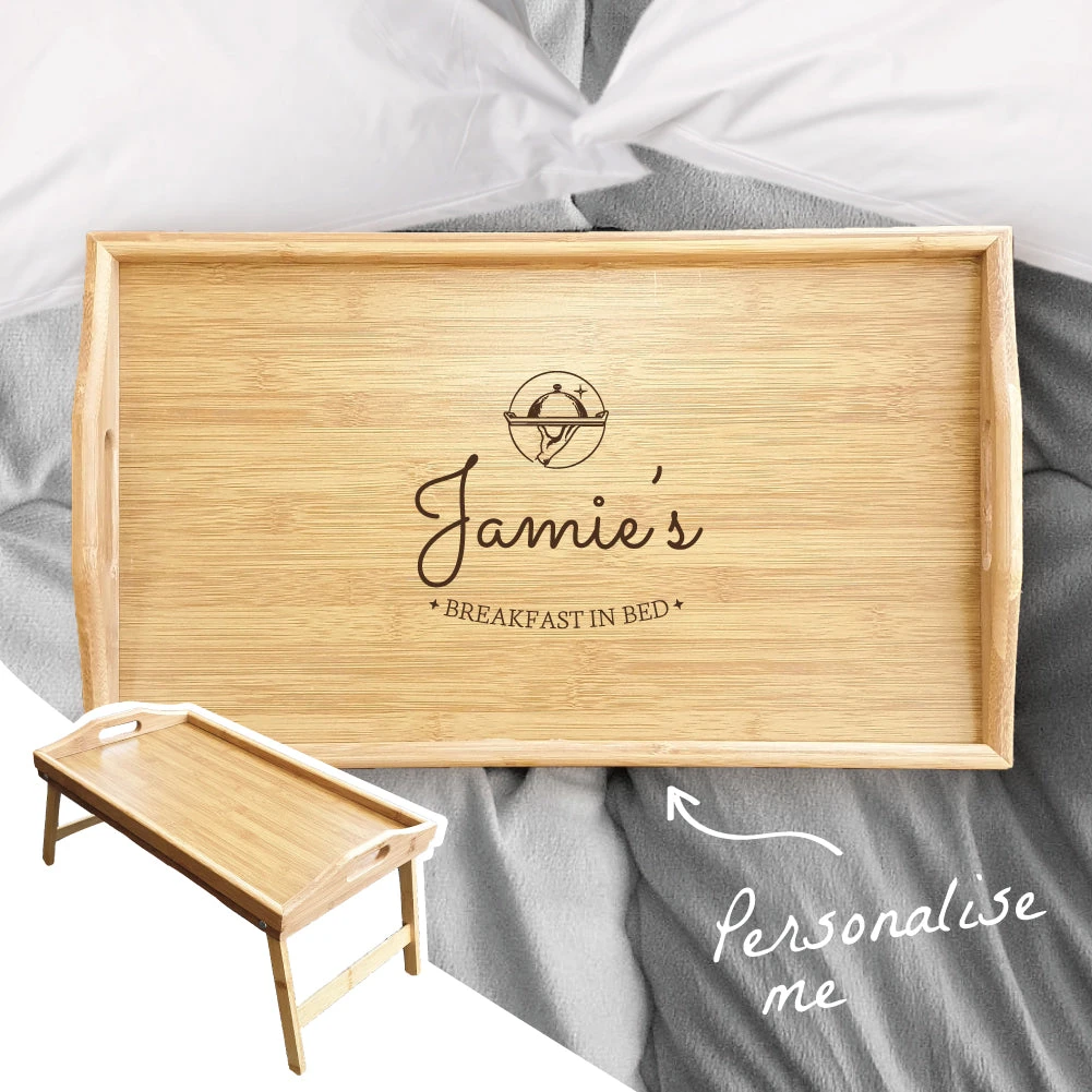 Yellow Octopus Personalised Personalised Bamboo Breakfast Tray Breakfast In Bed 3 Yellow Octopus Personalised Personalised Bamboo Breakfast Tray Breakfast In Bed