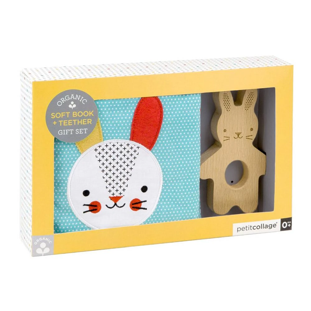 IsAlbi Baby Organic Cotton Soft Book & Natural Wood Teether Set Science STEM Toys 4 IsAlbi Baby Organic Cotton Soft Book & Natural Wood Teether Set Science STEM Toys