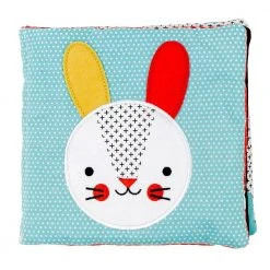 IsAlbi Baby Organic Cotton Soft Book & Natural Wood Teether Set Science STEM Toys 8 IsAlbi Baby Organic Cotton Soft Book & Natural Wood Teether Set Science STEM Toys