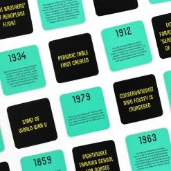 Curated Placing The Past Dates In History Card Game Gifts For Sisters