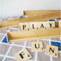 Jenjo Giant Products Giant Play On Words Wooden Board Game