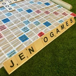 Jenjo Giant Products Giant Play On Words Wooden Board Game