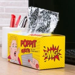 ThumbsUp! Poppit Sheets Novelty Bubble Wrap Dispenser Mens Novelty Gifts