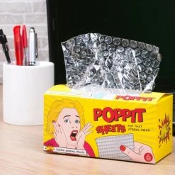 ThumbsUp! Poppit Sheets Novelty Bubble Wrap Dispenser Mens Novelty Gifts