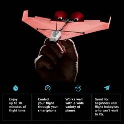 PowerUp 4.0 Smartphone Controlled Paper Airplane Kit