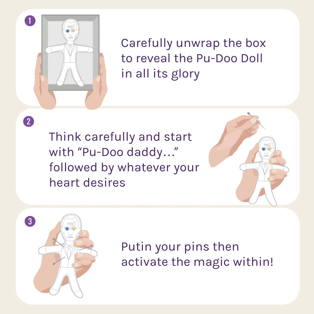 WTF The Pu-Doo Doll | Putin Voodoo Doll New 4 WTF The Pu-Doo Doll | Putin Voodoo Doll New