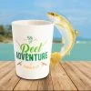 Mdi Reel Adventure 3D Fish Handle Fisherman's Mug 2 Mdi Reel Adventure 3D Fish Handle Fisherman's Mug