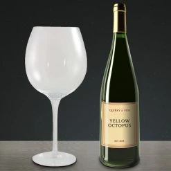 Outliving Oversized Wine Glass - Holds An Entire Bottle!