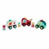 IsAlbi Rescue Pals Wooden Vehicles 1 IsAlbi Rescue Pals Wooden Vehicles