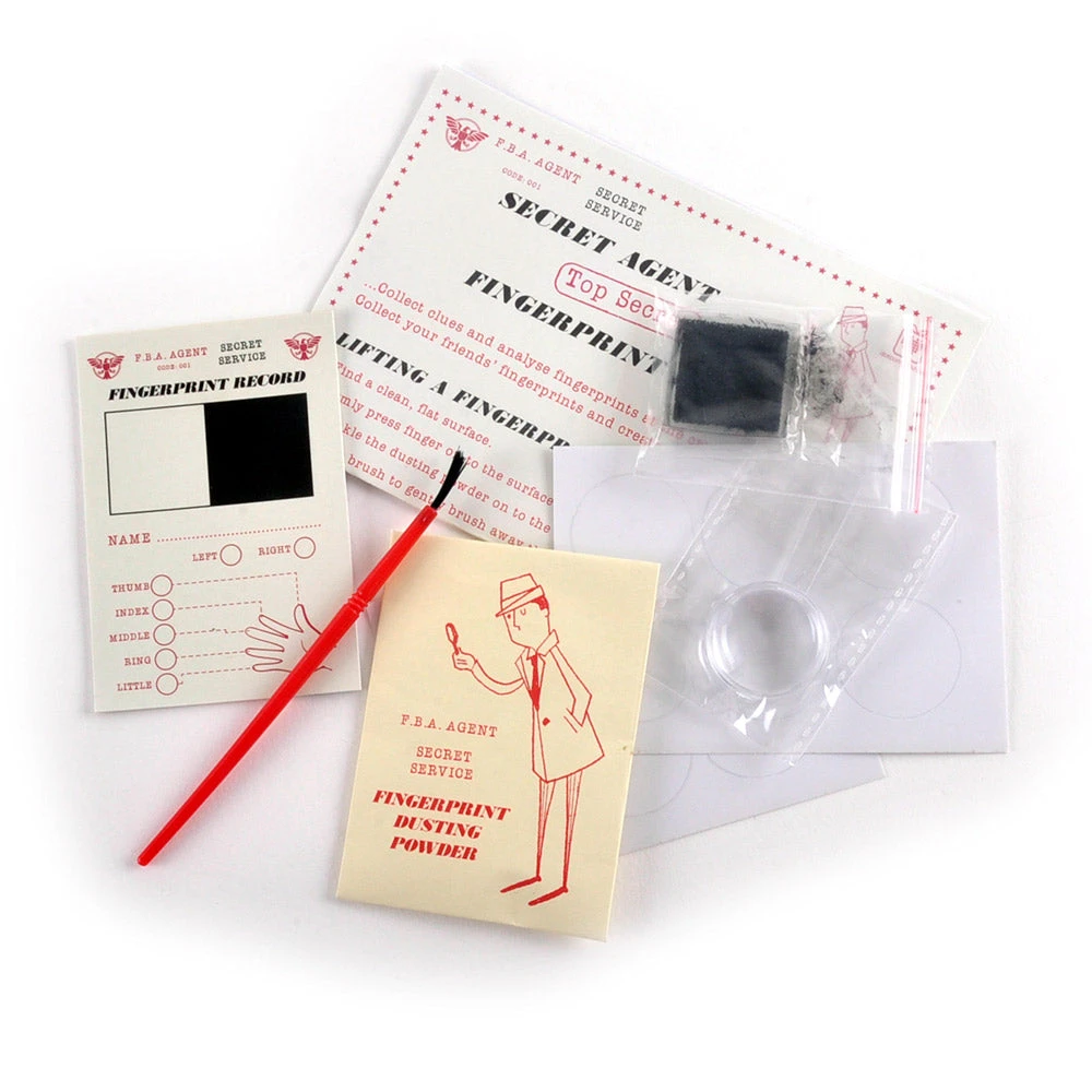 Outliving Gifts For Boys Secret Agent Fingerprinting Kit For Kids 5 Outliving Gifts For Boys Secret Agent Fingerprinting Kit For Kids