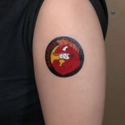 Ikon Collectables Mens Novelty Gifts The Simpsons Replica Temporary Tattoo Set