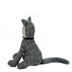 Annabel Trends Gifts For Sisters Houndstooth Sitting Dog & Cat Doorstops