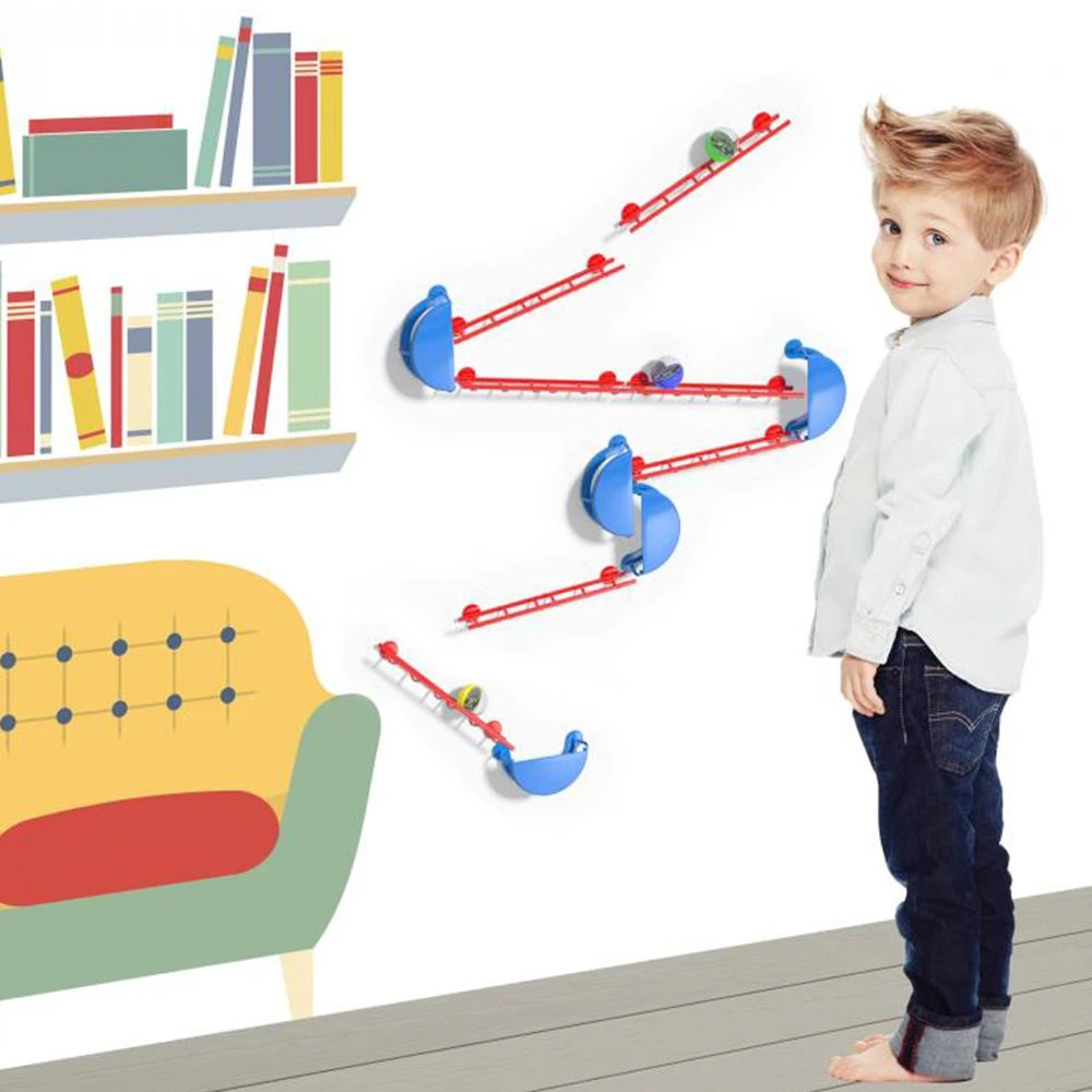 Heebiejeebies Skyrail Race Marble Wall Mount Racetrack 3 Heebiejeebies Skyrail Race Marble Wall Mount Racetrack