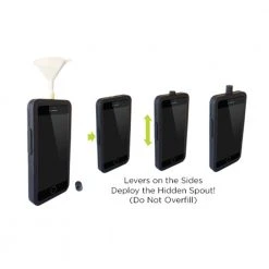 Mdi Mens Novelty Gifts Smart Phone Stealth Flask - Smuggle Your Booze!