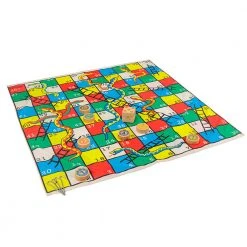 Jenjo Giant Snakes, Dots & Ladders Game - 2 In 1! Giant Products 14 Jenjo Giant Snakes, Dots & Ladders Game - 2 In 1! Giant Products