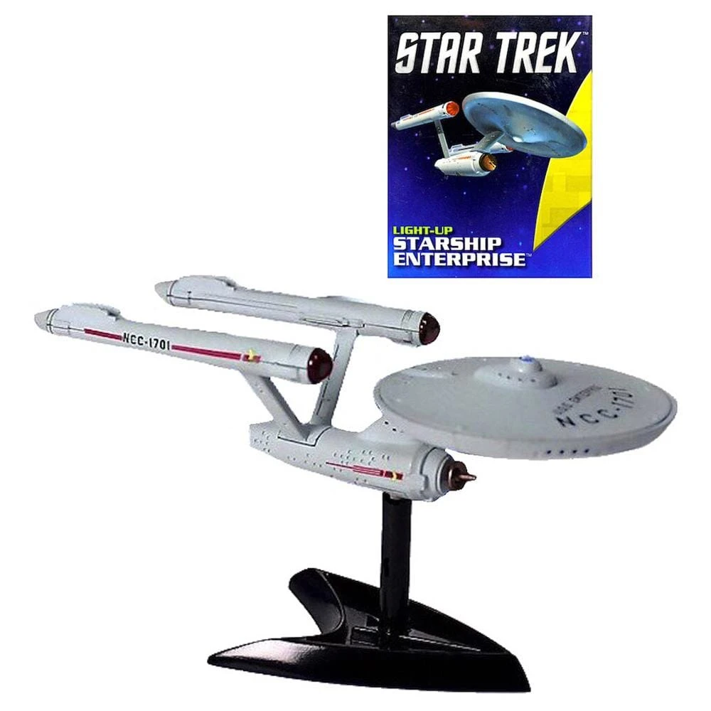 Brumby Sunstate Star Trek Light-Up Enterprise Replica & Pocket Book Fun Books 4 Brumby Sunstate Star Trek Light-Up Enterprise Replica & Pocket Book Fun Books