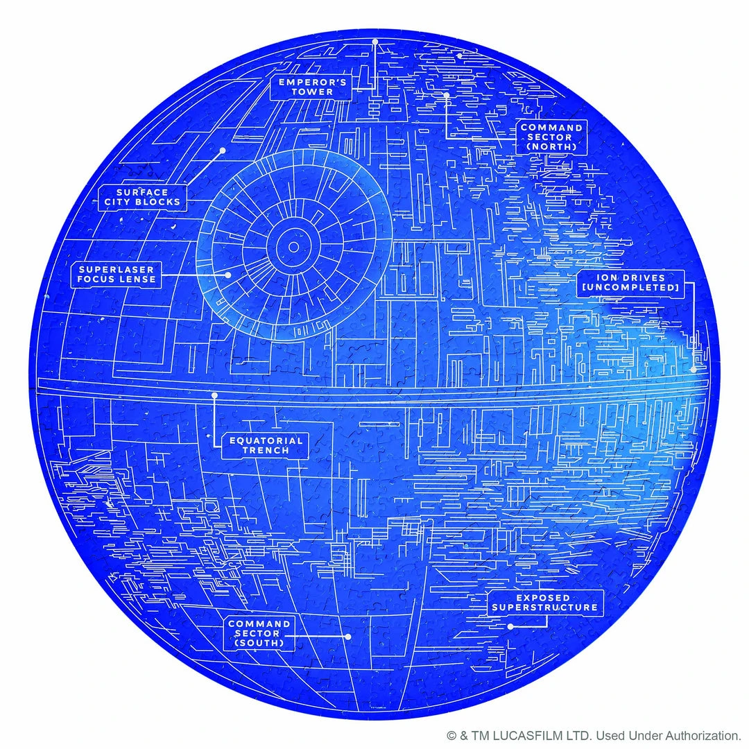 IsAlbi Star Wars Death Star 1000-Piece Jigsaw Puzzle Geek 5 IsAlbi Star Wars Death Star 1000-Piece Jigsaw Puzzle Geek