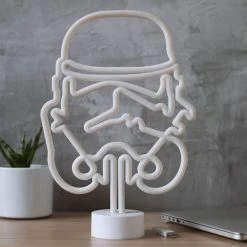 ThumbsUp! Star Wars Original Stormtrooper Neon Tube Light Man Cave Gifts