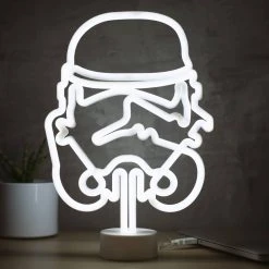 ThumbsUp! Star Wars Original Stormtrooper Neon Tube Light Man Cave Gifts