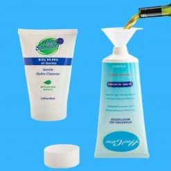 Mdi Stealth Flasks Combo Pack: Hand Sanitizer & Moisturizer Bottles