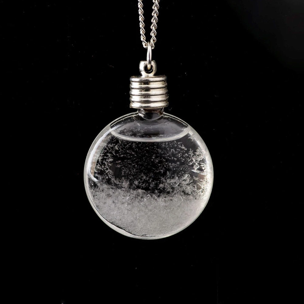 Heebiejeebies Storm Glass Pendant Necklace 7 Heebiejeebies Storm Glass Pendant Necklace