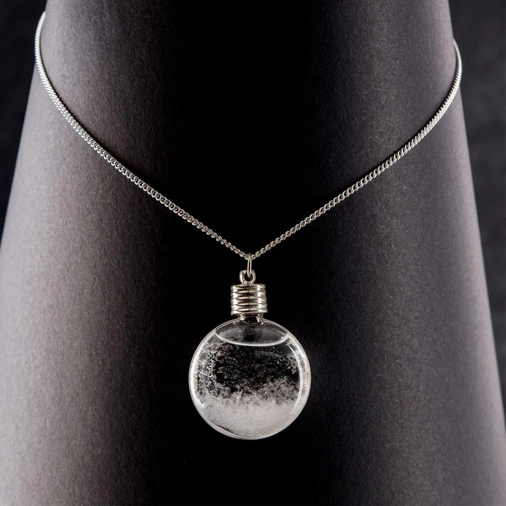 Heebiejeebies Storm Glass Pendant Necklace 3 Heebiejeebies Storm Glass Pendant Necklace