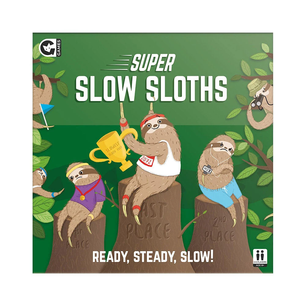 Curated Gifts For BFFs Super Slow Sloths - The Board Game 4 Curated Gifts For BFFs Super Slow Sloths - The Board Game