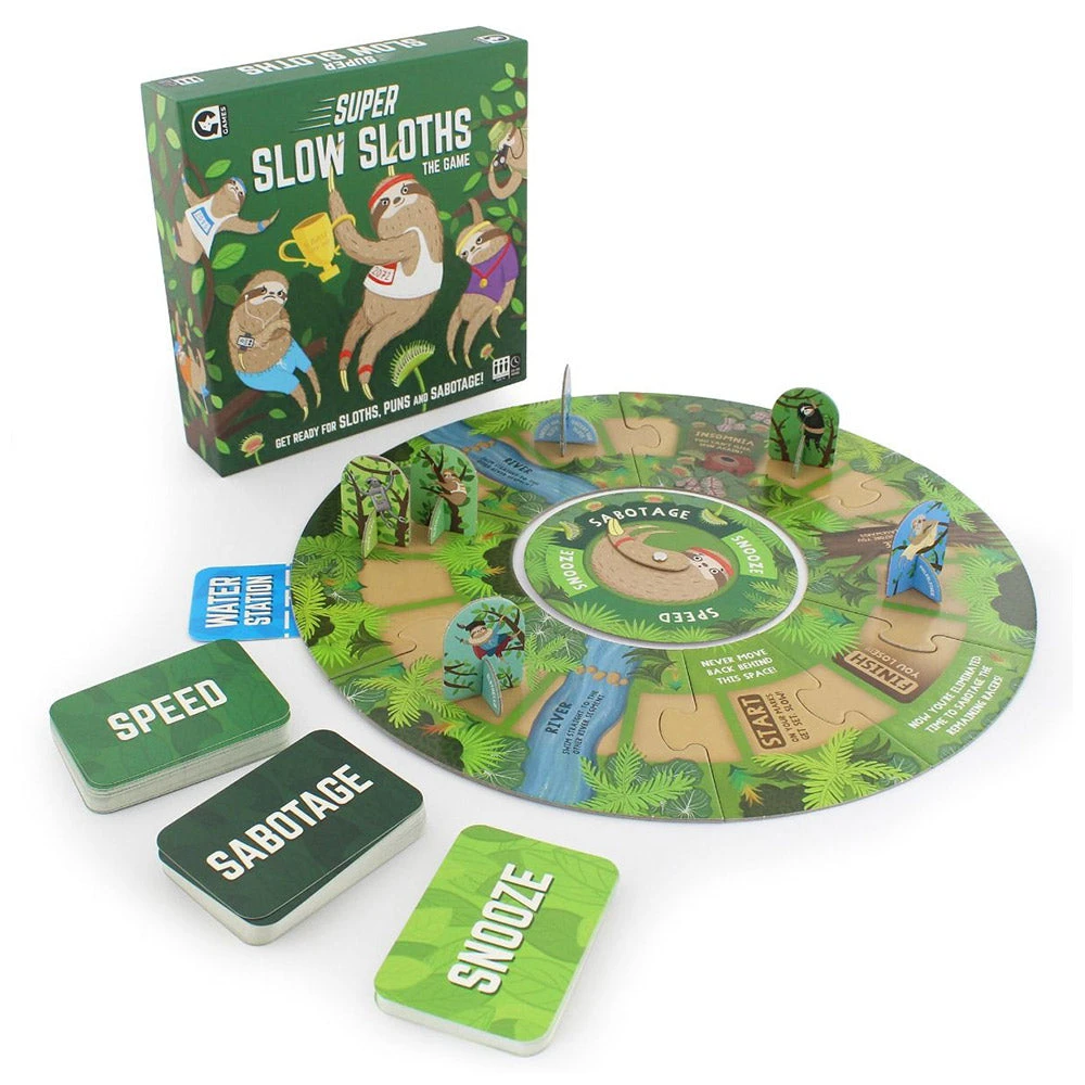 Curated Gifts For BFFs Super Slow Sloths - The Board Game 8 Curated Gifts For BFFs Super Slow Sloths - The Board Game