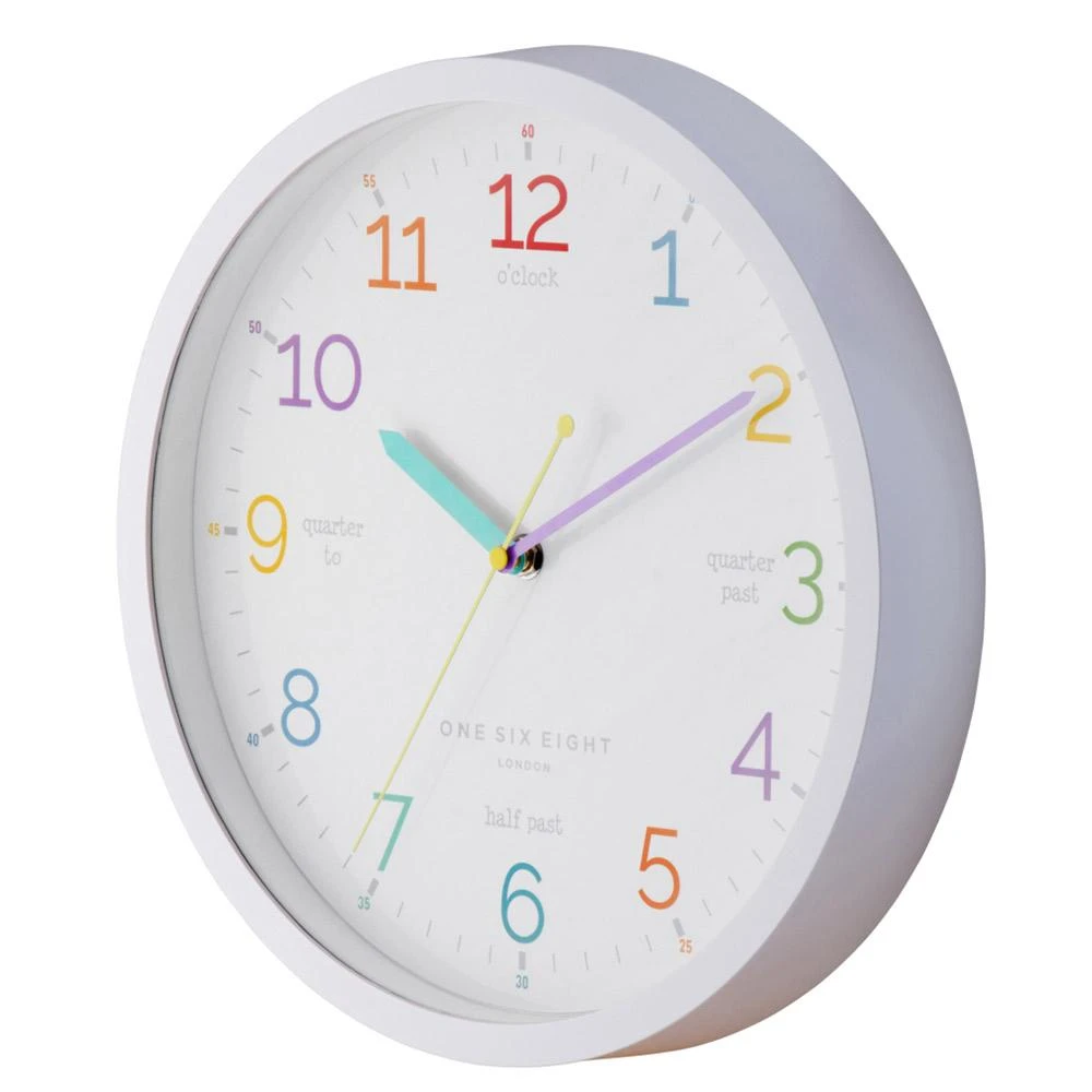 PS Home & Living Learn The Time Silent Kids Wall Clock 5 PS Home & Living Learn The Time Silent Kids Wall Clock